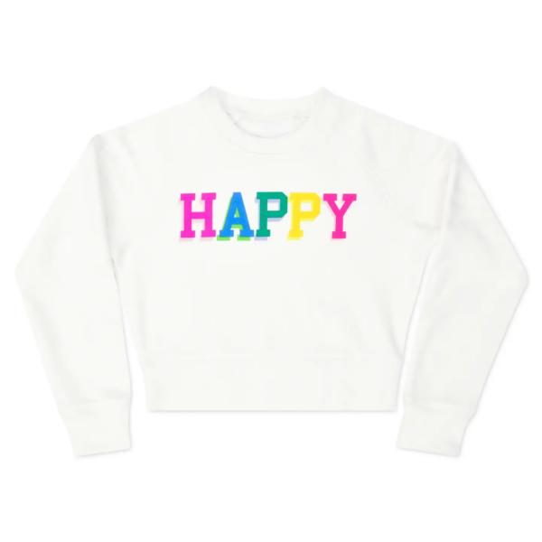 Happy Basic Crew Neck Sweatshirt